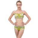 Abstract pattern geometric backgrounds  Layered Top Bikini Set View1