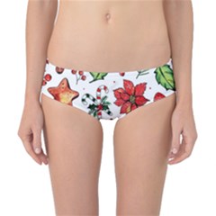Pngtree-watercolor-christmas-pattern-background Classic Bikini Bottoms by nate14shop