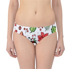 Pngtree-watercolor-christmas-pattern-background Hipster Bikini Bottoms by nate14shop