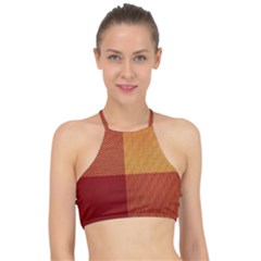 Tablecloth Racer Front Bikini Top by nate14shop