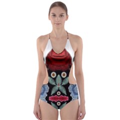 Im Fourth Dimension Colour 1 Cut-out One Piece Swimsuit by imanmulyana
