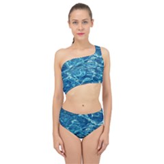 Surface Abstract  Spliced Up Two Piece Swimsuit