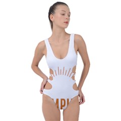 I Love Camping Side Cut Out Swimsuit by PFashionArt