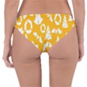 Backdrop-yellow-white Reversible Hipster Bikini Bottoms View2