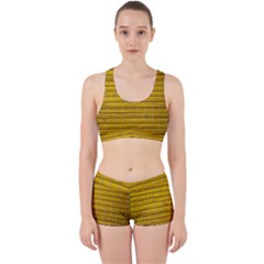 Bamboo-yellow Work It Out Gym Set by nate14shop