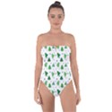 Christmas-trees Tie Back One Piece Swimsuit View1