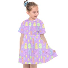 Dungeons And Cuties Kids  Sailor Dress by thePastelAbomination