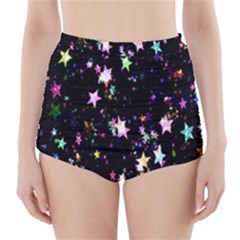 Stars Galaxi High-waisted Bikini Bottoms by nateshop