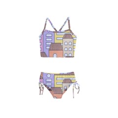 Houses City Architecture Building Girls  Tankini Swimsuit by Sapixe