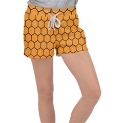 Honeycomb Velour Lounge Shorts