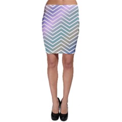 Zigzag-maves Bodycon Skirt by nateshop