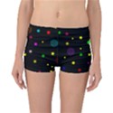 Stars Seamless Pattern Celebration Reversible Boyleg Bikini Bottoms View3