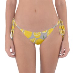 Lemon Wallpaper Reversible Bikini Bottom by artworkshop