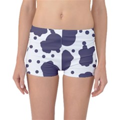 Illustration Cow Pattern Texture Cloth Dot Animal Boyleg Bikini Bottoms by danenraven