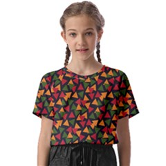 African Triangles  Kids  Basic Tee by ConteMonfrey