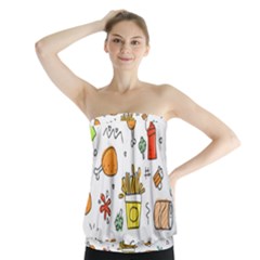 Set Child Fun Funny Collection Strapless Top by artworkshop