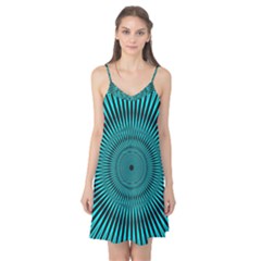 Illusion Geometric Background Camis Nightgown 