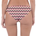 Geometric Pink Waves  Reversible Hipster Bikini Bottoms View4