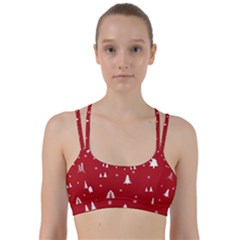 Abstract-cute-christmas Seamless Line Them Up Sports Bra by nateshop