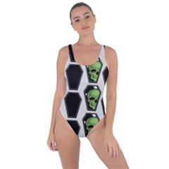Coffins And Skulls - Modern Halloween Decor  Bring Sexy Back Swimsuit by ConteMonfrey