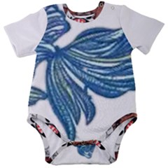 Im Fourth Dimension Colour 77 Baby Short Sleeve Onesie Bodysuit by imanmulyana