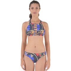 Background Abstract Colors Shapes Perfectly Cut Out Bikini Set by Wegoenart