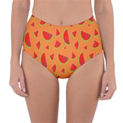 Fruit 2 Reversible High-waist Bikini Bottoms by nateshop
