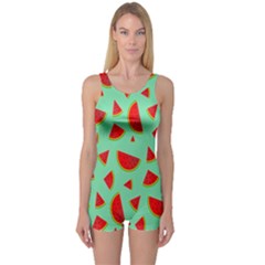 Fruit5 One Piece Boyleg Swimsuit by nateshop