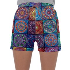 Mandala Art Sleepwear Shorts