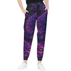 Fractal Mandelbrot Abstract Background Pattern Tapered Pants by danenraven