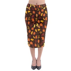 Thanksgiving Midi Pencil Skirt