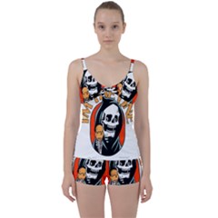 Halloween Tie Front Two Piece Tankini by Sparkle