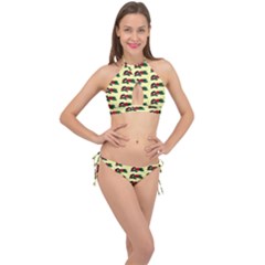 Guarana Fruit Clean Cross Front Halter Bikini Set by ConteMonfrey