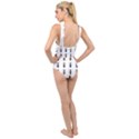 Ants Insect Pattern Cartoon Ant Animal Cross Front Low Back Swimsuit View2
