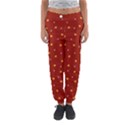 Red Yellow Love Heart Valentine Women s Jogger Sweatpants View1