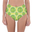 Lemon Cut Reversible High-Waist Bikini Bottoms View3