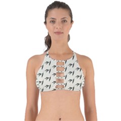 Minimalist Fall Of Leaves Perfectly Cut Out Bikini Top by ConteMonfrey