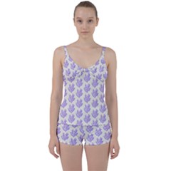 Seaweed Clean Tie Front Two Piece Tankini by ConteMonfrey