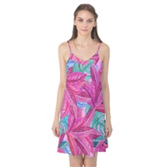 Sheets Tropical Reason Print Pattern Design Camis Nightgown  by Wegoenart