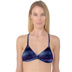 Trident On Blue Ocean  Reversible Tri Bikini Top by ConteMonfrey
