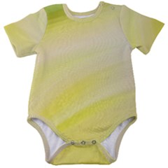 Gradient Green Yellow Baby Short Sleeve Onesie Bodysuit by ConteMonfrey