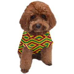 African Pattern Dog T-shirt by coatsdoggies