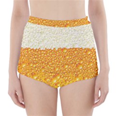 Bubble Beer High-waisted Bikini Bottoms by artworkshop
