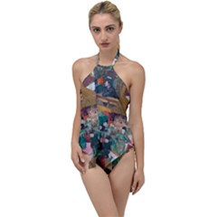 Moulin Rouge One Go With The Flow One Piece Swimsuit by witchwardrobe