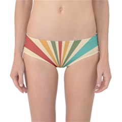 Vintage Abstract Background Classic Bikini Bottoms by artworkshop