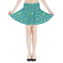 Kaleidoscope Jericho Jade Mini Flare Skirt View3