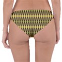Boho Graphics Design Green Reversible Hipster Bikini Bottoms View2