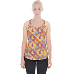 Chickens Pixel Pattern - Version 1b Piece Up Tank Top by wagnerps