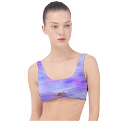 Bright Colored Stain Abstract Pattern The Little Details Bikini Top by dflcprintsclothing