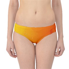 Wallpaper Liquid Bubbles Macro Orange Bright Hipster Bikini Bottoms by artworkshop